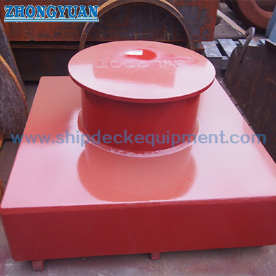 Thép tấm chế tạo Bitts đúc chìm Thiết bị kéo tàu