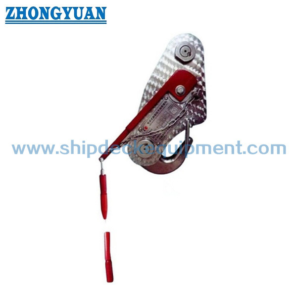 15KN Cây móc thả bằng tay cho thuyền cứu hộ