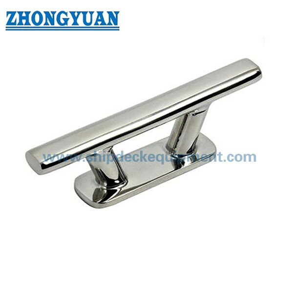 Thanh chắn ống hình bầu dục bằng thép không gỉ 316 để neo đậu trên boong du thuyền | Phần cứng hàng hải được đánh bóng bằng gương