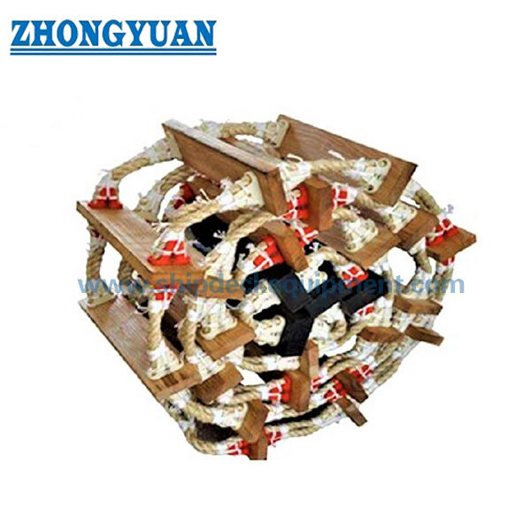 ISO 5489-2008 Trang bị hàng hải Bậc thang bằng gỗ Bậc thang lên biển bằng gỗ