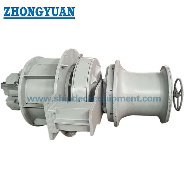 Máy trục thủy lực điện dọc Capstan neo kính gió cho đậu ∙