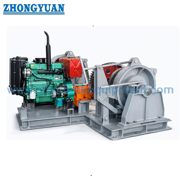 38mm Máy kéo neo hàng hải chạy bằng động cơ diesel dẫn động hai bánh răng cho boong tàu