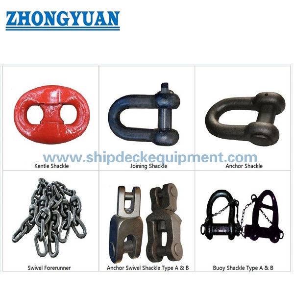 Phụ kiện dây chuyền neo thép rèn và đúc cho hệ thống neo biển và hệ thống neo ngoài khơi