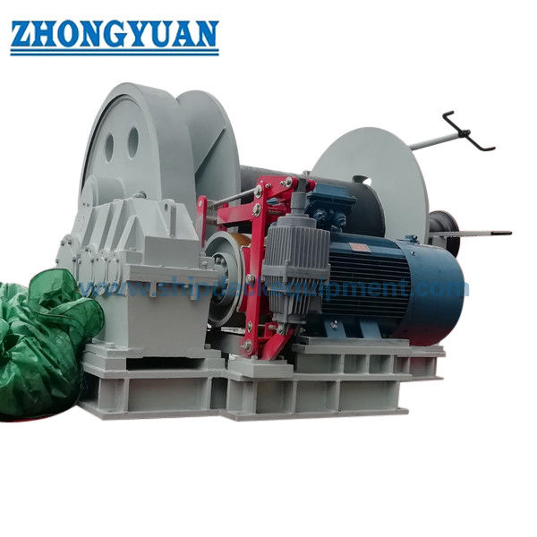 5-800KN Máy kéo đậu xe điện một trống với đầu cong