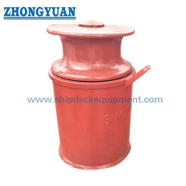 DIN 81907 Dạng A Đúc Con lăn Bệ con lăn Fairleads Thiết bị neo tàu