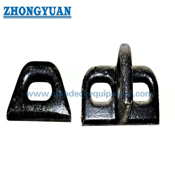 ISO 8146 Vật liệu rèn Tấm kính hình bầu dục Nâng mắt tấm Thiết bị neo tàu
