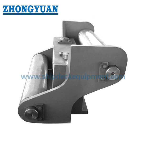 CB 3015 Loại B Bốn con lăn thép Marine Fairlead cho thiết bị kéo tàu thuyền kỹ thuật