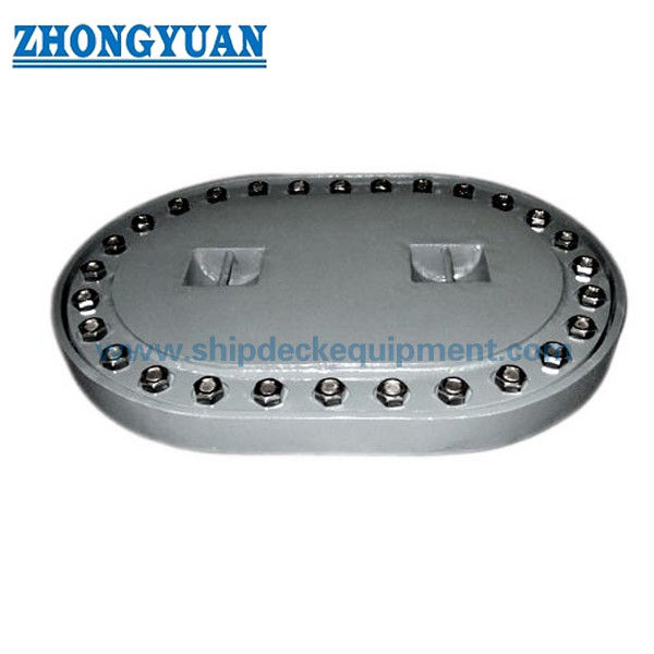 ISO 5894 Loại CO lõm Nhiều bu lông Nắp hố ga Trang phục hàng hải