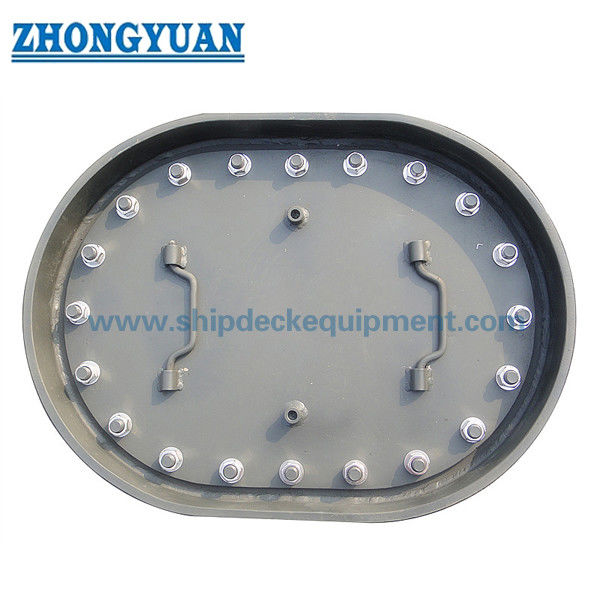 ISO 5894 Loại DO Nhiều bu lông Cửa cống với nắp lõm phía trên Trang phục hàng hải