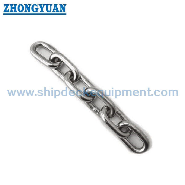 Chuỗi neo liên kết mở bằng thép không gỉ 304 cho neo du thuyền và chuỗi neo