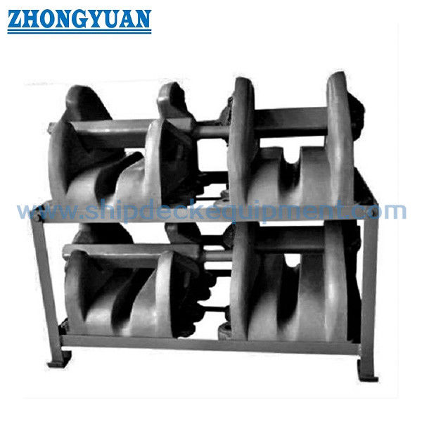 JIS F 2002 Cast Iron Dog Type Chain Cable Máy nén khí Thiết bị neo tàu